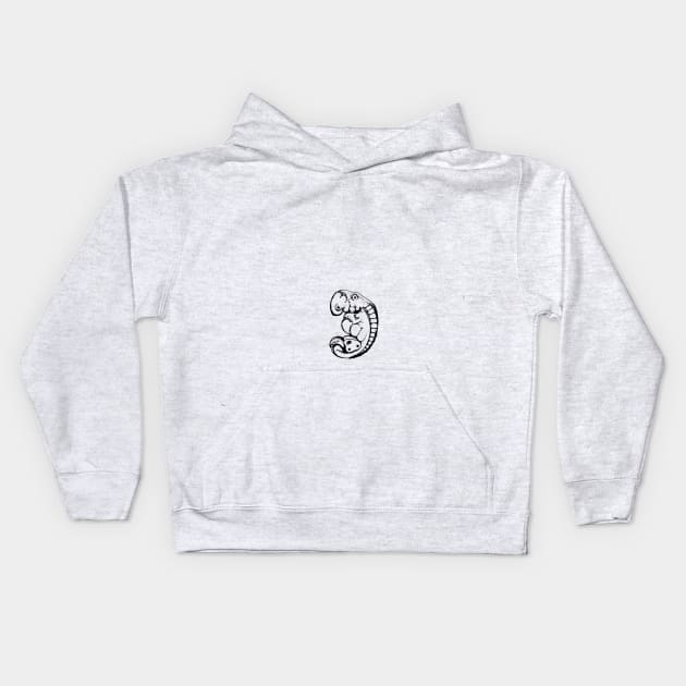 Embryo Kids Hoodie by linesdesigns